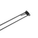 SLV Touw lamp TELESKOP QR-C51 GX5.3, zwart dimbaar