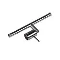 SLV Touw lamp SYROS QR-C51 draaibaar, roteerbaar GU5.3, zwart dimbaar