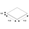 SLV Stabilisator voor lengteverbinder, aluminium