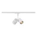 Spot BIMA 2 GU10 IP20 incl. 1-Phasen adaptor, white