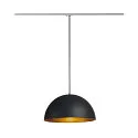 1-fase pendelarmatuur FORCHINI M E27, goud, zwart