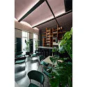 1-fase pendelarmatuur ENOLA B PD-1 down, cilindrisch GU10 IP20, zwart dimbaar