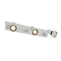 SLV Spot PURI 3 met sierring GU10, wit