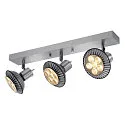 Spot ASTO 3 GU10, aluminium geborsteld