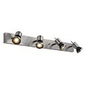 Spot ASTO 4 GU10, aluminium geborsteld