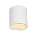 Wandarmatuur PLASTRA GL 104 ROUND rond G9, wit
