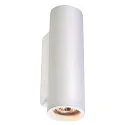 Wandarmatuur PLASTRA TUBE GU10, wit