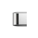 SLV Wandarmatuur ASSO LED 300 ovaal, aluminium geborsteld, wit