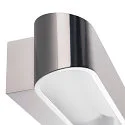SLV Wandarmatuur ASSO LED 300 ovaal, aluminium geborsteld, wit