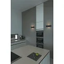 SLV Wall luminaire OSSA R7s 300, oval, R7s 118mm, max. 120W, up/down, black