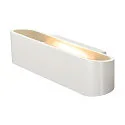Wandarmatuur OSSA 300 up down, ovaal R7s IP20, wit dimbaar