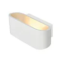 Wandarmatuur OSSA 180 up down, ovaal R7s IP20, wit dimbaar