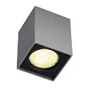 SLV Plafondarmatuur ALTRA DICE GU10, zwart, zilvergrijs