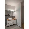 SLV Wandarmatuur SEDO LED 21 up down, hoekig, lang IP20, aluminium geborsteld, gesatineerd 