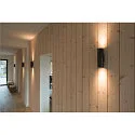 Wandarmatuur ENOLA B UP/DOWN GU10 IP20, zwart dimbaar