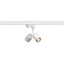 Spot BIMA 2 2xGU10 IP20, incl. 3-Phase adapter, matt-white