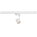 Spot BIMA 1 GU10 50W, incl. 3-Phase adapter, matt-white