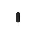 LED Pendant luminaire HELIA 40 LED, round, 9W LED, 30°, 3000K, black