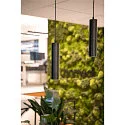 LED Pendant luminaire HELIA 40 LED, round, 9W LED, 30°, 3000K, black