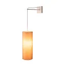 SLV Lampenkap FENDA Ø 15CM / 40CM klein, cilindrisch, lang, beige