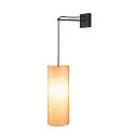 SLV Lampenkap FENDA Ø 15CM / 40CM klein, cilindrisch, lang, beige