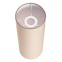 SLV Lampenkap FENDA Ø 15CM / 40CM klein, cilindrisch, lang, beige