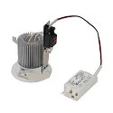 SLV Inbouwarmatuur CONTONE ROUND draaibaar IP44, wit dimbaar 16W 890lm 30° 30° CRI 90