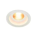 SLV Inbouwarmatuur CONTONE ROUND draaibaar IP44, wit dimbaar 16W 890lm 30° 30° CRI 90