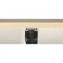 SLV 3-fase opbouwrail S-TRACK ON/OFF 1M schakelbaar, zwart