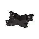 3-fase X-connector S-TRACK ON/OFF opbouwversie, schakelbaar, zwart