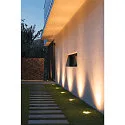 SLV Premium LED Outdoor Floor recessed luminaire ROCCI 125 SQUARE, IP67, stainless steel 316, 8.6W 120° 3000K 580lm