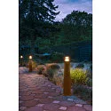 Staande armatuur voor buiten RUSTY® ROUND 70 groot, rond E27 IP55, roest dimbaar