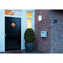 SLV Wandarmatuur voor buitenshuis BULAN rond E14 IP44, wit