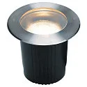Vloerinbouwarmatuur DASAR 215 E27 IP67, rvs, zwart