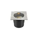 SLV Outdoor luminaire DASAR® ES111 Floor recessed luminaire square with square cover