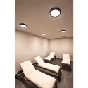 SLV AINOS, Outdoor Ceiling luminaire, LED, 3000K, round, anthracite