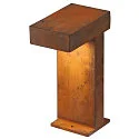 SLV Staande armatuur voor buiten RUSTY® PATHLIGHT GX53 IP44, roest dimbaar
