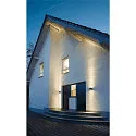 SLV Wandarmatuur voor buitenshuis SITRA WALL GX53 IP44, antraciet dimbaar