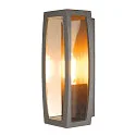 Wandarmatuur voor buitenshuis MERIDIAN BOX 2 E27 IP54, antraciet