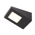SLV Wandarmatuur voor buitenshuis IPERI WL LED IP44, antraciet