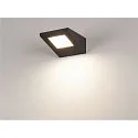 SLV Wandarmatuur voor buitenshuis IPERI WL LED IP44, antraciet