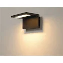 SLV Wandarmatuur voor buitenshuis ANGOLUX WALL IP44, antraciet