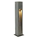 Staande armatuur voor buiten ARROCK STONE 75 COB hoekig, lang LED IP55, basaltgrijs, rvs 