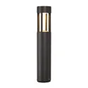 Staande armatuur voor buiten SLOTS 45 cilindrisch, direct / indirect, schakelbaar IP44, antraciet 