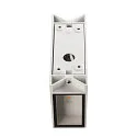 Wandarmatuur QUAD 2 XL hoekig IP44, wit