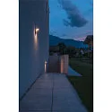 SLV LED Outdoor luminaire ORDI Wall luminaire, anthracite, 120°, SMD LED, 3000K, IP44, incl. Sensor