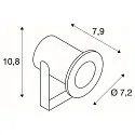 Buitenspot DASAR PROJECTOR LED IP68, rvs