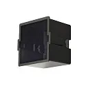 SLV Wandinbouwarmatuur DOWNUNDER OUT S down, asymmetrisch IP55, wit 