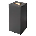 SLV Wandarmatuur voor buitenshuis BIG THEO WALL 2-vlams IP44, antraciet