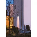 SLV Wandarmatuur voor buitenshuis BIG THEO WALL 2-vlams IP44, antraciet